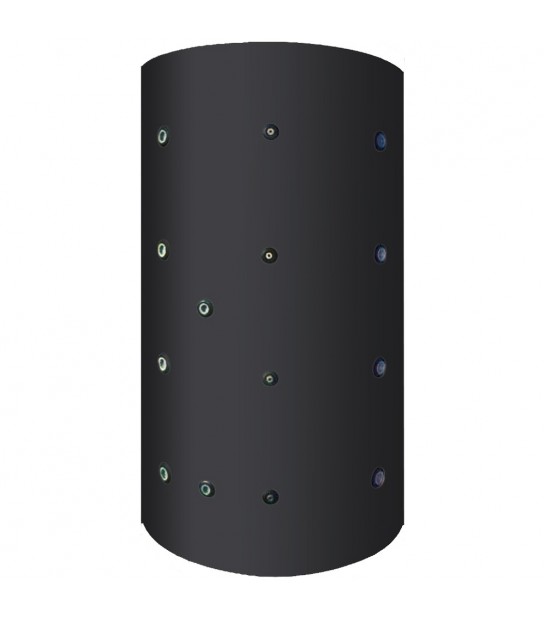 Puffer Accumulatori Termici Con 2 Serpentini Lt 800