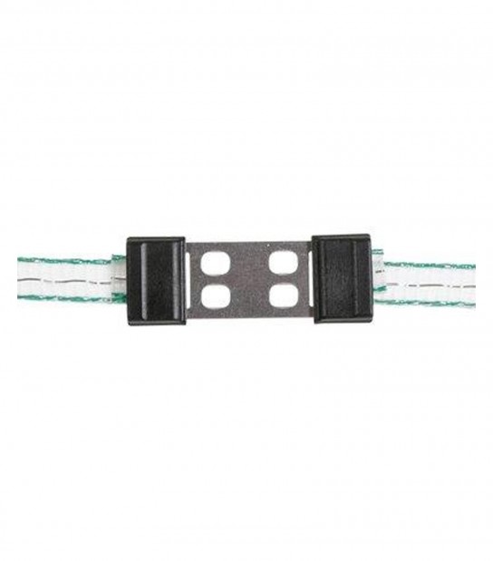 Connettore Fettuccia Elettrorecinzione Ako Kerbl Acciaio Inox Mm 20