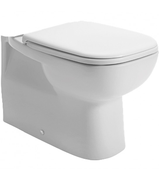 Vaso Filo Muro Monoblocco D-Code Scarico Universale 35X56