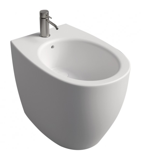 Bidet Filo Parete Open Bianco Opaco Monoforo