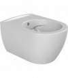 Vaso-Bidet Sospeso Serie One Rimfree Bianco