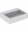 Lavabo Da Appoggio Con Bacino Rettangolare Closer 60X46 Cm