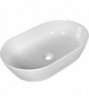 Lavabo Da Appoggio Zeta Ellittico 62X40 Cm