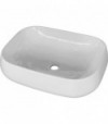 Lavabo Da Appoggio In Ceramica Spr Oval 56 56,5 X 43 X 15 Cm