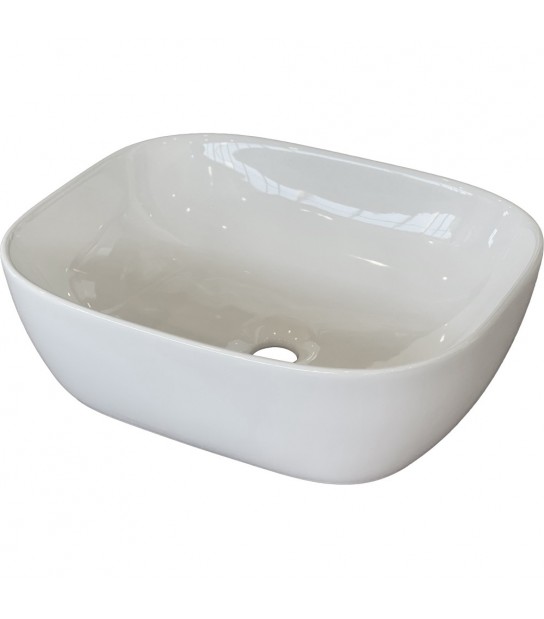 Lavabo Da Appoggio In Ceramica Spr Oval 50 48,5 X 40 X 14,5 Cm