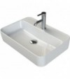 Lavabo Da Appoggio Rettangolare Cpr Serie One 60X42 Cm