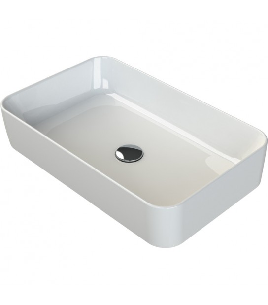Lavabo Da Appoggio Rettangolare Spr Serie One 60X38 Cm