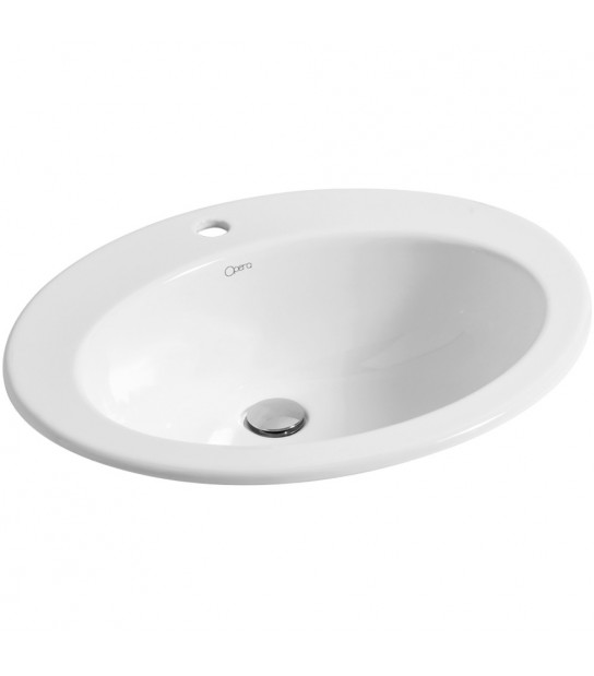 Lavabo Da Incasso Soprapiano Decor 62 Cpr 63 X 54 Cm
