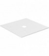 Piatto Doccia Quadrato In Ceramica Solodue Bianco Cotone 90X90 H.2 Cm