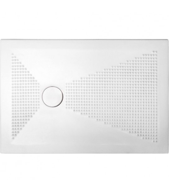 Piatto Doccia In Ceramica Up H.3 Bianco Lucido 70 X 140 Cm