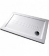 Piatto Doccia Rettangolare Ito H.5,5 Bianco Lucido 80X120 Cm