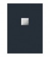 Piatto Doccia Rettangolare Ultraflat Antracite 80 X 100 Cm