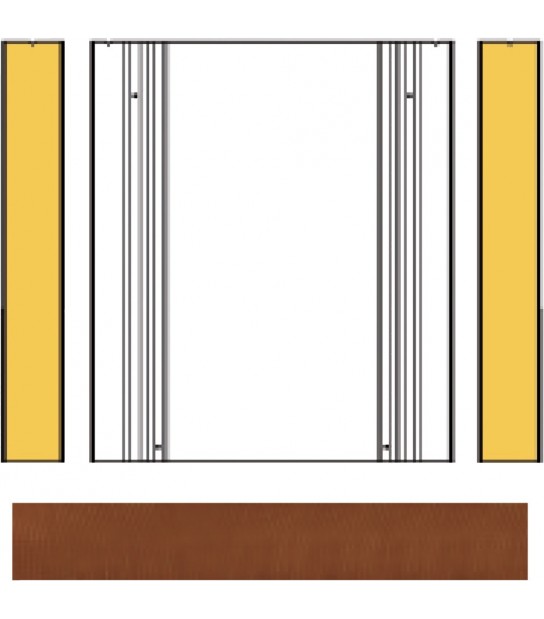 Telaio Di Montaggio Per Tetto Inclinato 1 Collettore