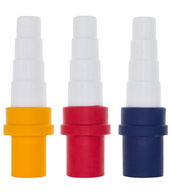 Raccordo Diritto Per Tubo Rigido D. 18 Rosso