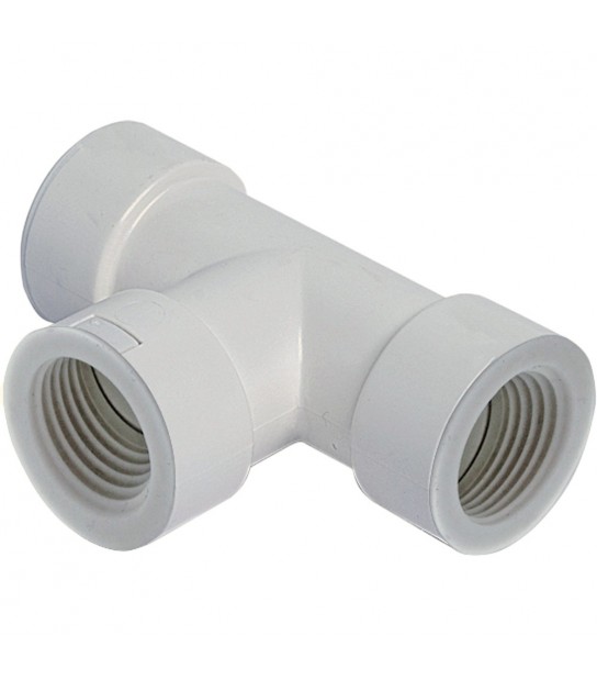 Tee Per Tubi Rigidi Scarico Condensa D.20 F/F/F