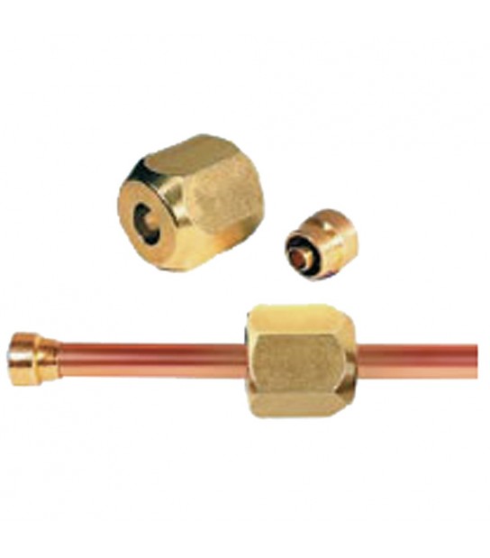 Raccordo Autocartellante In 2 Pezzi Per Condizionatori 1/4