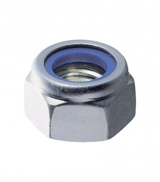 Dado Esagonale Autobloccante Alto Zincato M 6