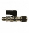 Rubinetto Per Bombola Gas R32 5/16 Sx X 1/4 M