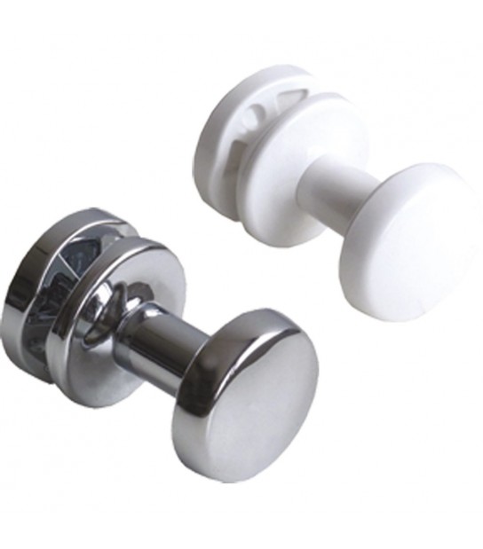 Porta Abiti A Coppia Per Termoarredo D.30 Mm - Bianco