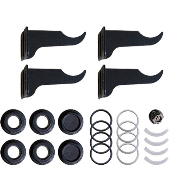 Kit Per Radiatori Completo Di Mensole Black Coffee 1 X 1/2