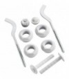 Kit Tappi E Mensole Per Radiatori 1/2 Bianco 1 X 1/2