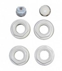 Kit Tappi Per Radiatori Tubolari In Acciaio Flangia 56 11/4 X 1/2