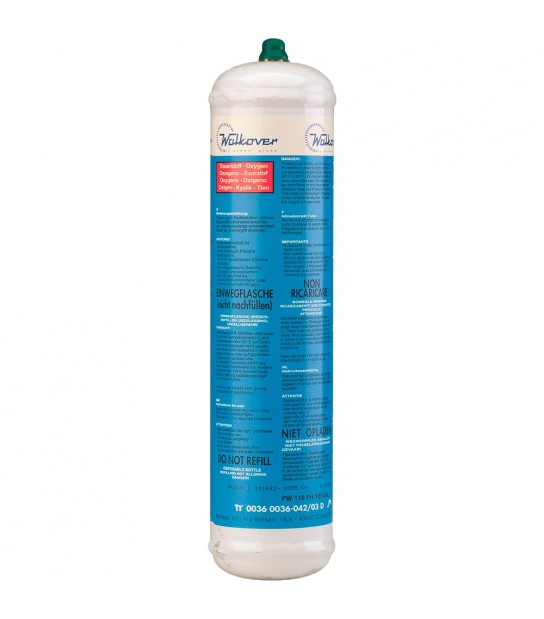 Bombola Di Ossigeno A Media Pressione Senza Piede 145 G (110 Lt.)