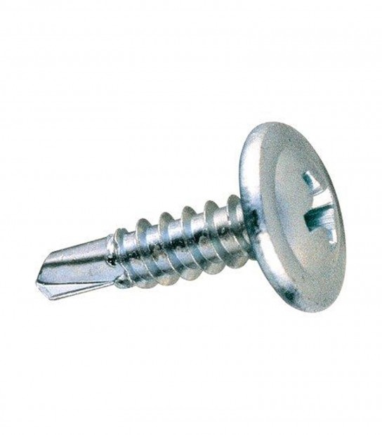 Vite Autoperforante Tmt Ranellata Ambrovit Cava Ph Zincata Bianca Mm 4,2X13