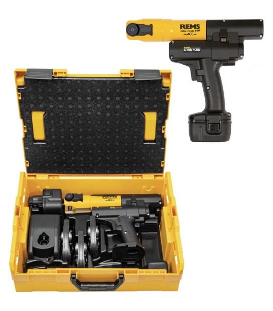 Pressatrice A Batteria Con Mini Matrici Modello Basic Universale Fino A D. 40 Mm