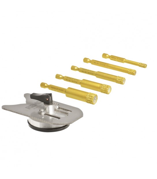 Punte Per Piastrelle Completo Di Dispositivo Di Centraggio D. 6-8-10