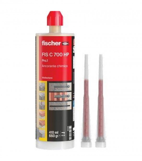 Ancorante Chimico Fip C700 Hp Plus Fischer Poliestere Ml 400