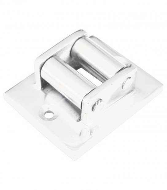 Guidacinghia A Rulli Fori Verticali Cottali Ottone Vern Bianco Mm 45X60