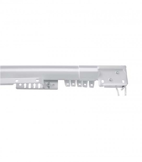 Scorritenda Estensibile Acciaio Vern Bianco Cm 168/300