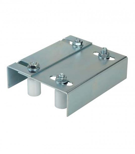 Piastra Guida Cancello 462 Combi Zinc Regolabile Mm 149/197X220 S.Canc Mm 102/107