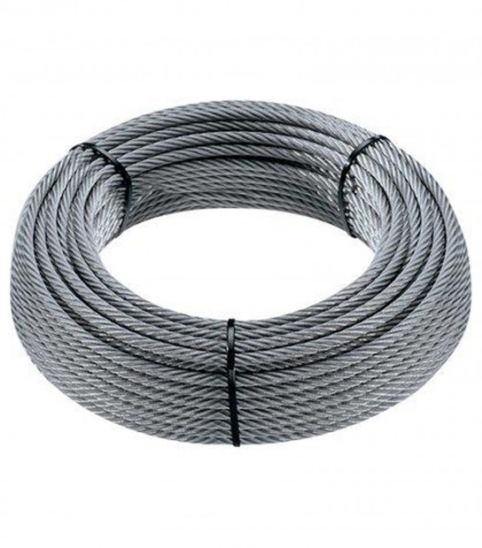 Fune Acciaio Zincata Maxiroll D.Mm 5 L. Mt 100