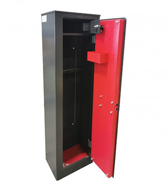 Armadio Porta Fucili Classic 3 Posti Effe + Tesoretto Cm 25X20 H.Cm 145