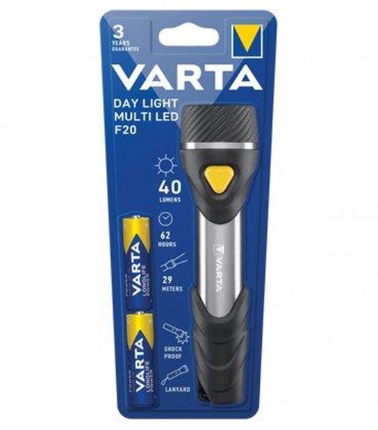 Torcia Led Day Light Multi Varta Led 9 2Xstilo Aa Incluse