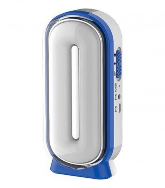 Lampada Andromeda 1 Luce Quadra Ricaricabile Lumen 270 Cm 6 H.Cm 14,5