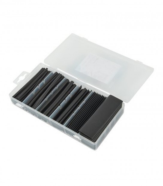 Guaina Termorestringente In Kit 59229 Electraline Nero Mm 1,5-9