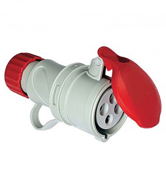 Presa Mobile Industriale Rossa Fme 3P+T 16A Ip44