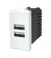Presa Usb Abm Bianco 2 Prese Usb Volt 5 A 2.4