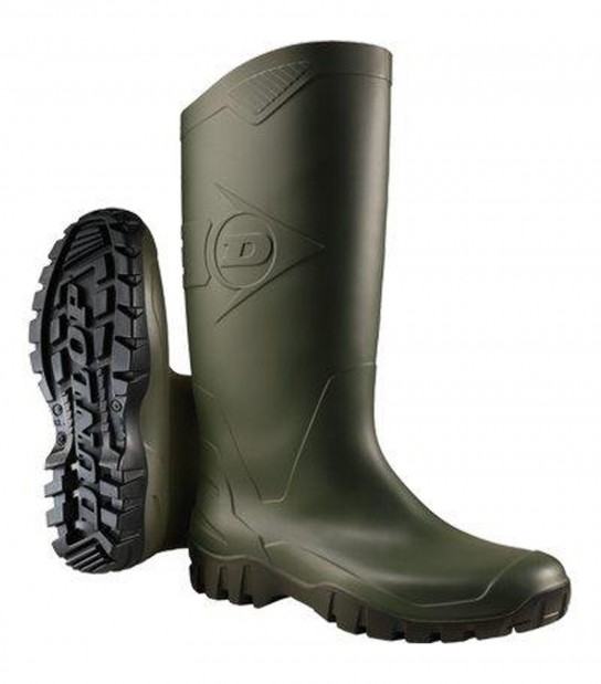 Stivale Pvc Ginocchio Dane Dunlop Verde 39