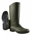 Stivale Pvc Ginocchio Dane Dunlop Verde 40