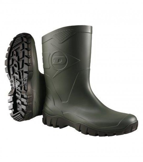 Stivale Pvc Tronchetto Dane Dunlop Verde 40