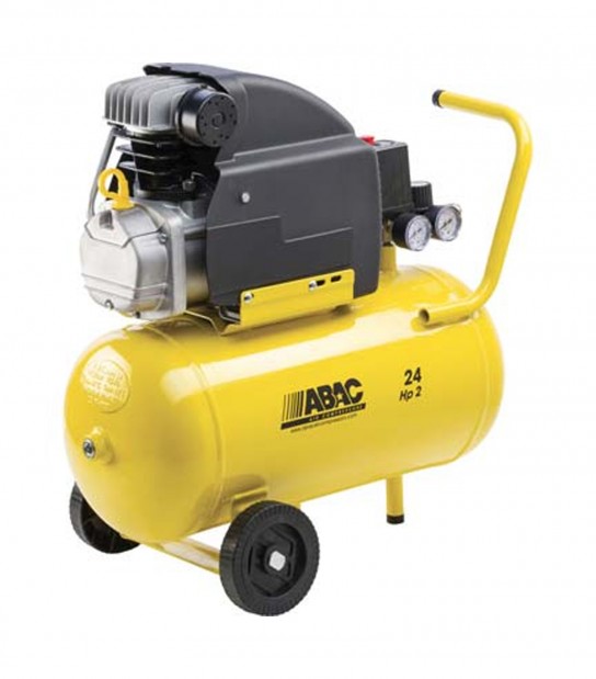 Compressore Ac Coassiale Pole Position B20 Abac Lubrificato Lt 24 Hp 2,0