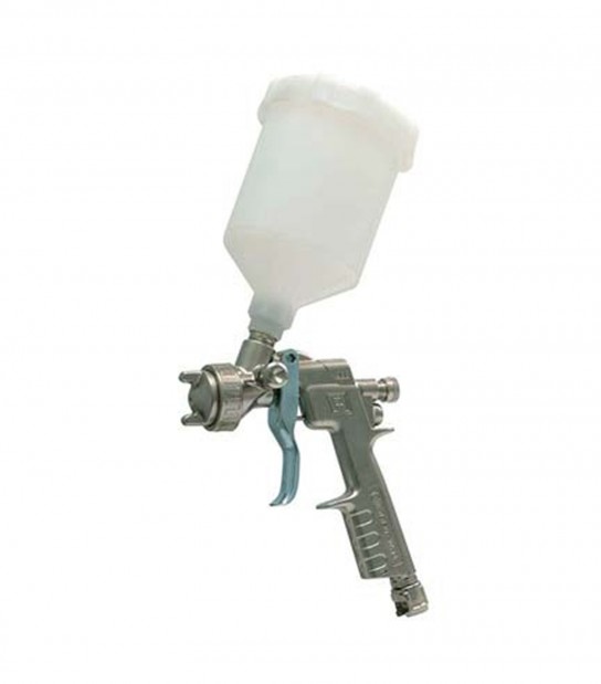Aerografo Ac + Serbatoio Nylon Superiore Ani Lt 0,5 Ugello Mm 1,5 Attacco Dado Capettato