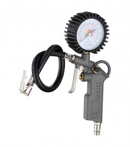 Pistola Gonfiaggio Ac Attacco Rapido Effe Alluminio Nichelato