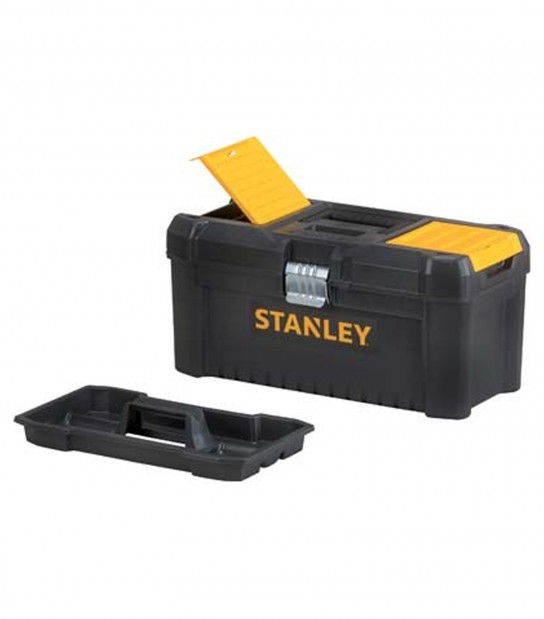 Cassetta Portautensili Essential Stanley 16" Chiusura Metal Cm 41X21H.Cm 20 Stst1-75518