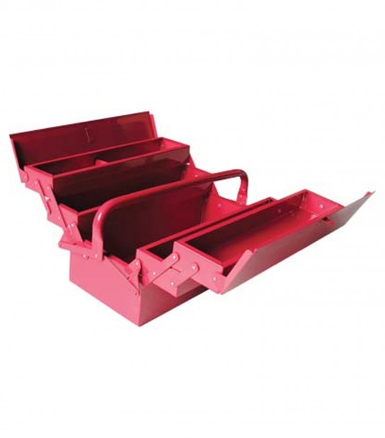 Cassetta Portautensili Metallica Effe 5 Scomparti Cm 46X20 H.Cm 20