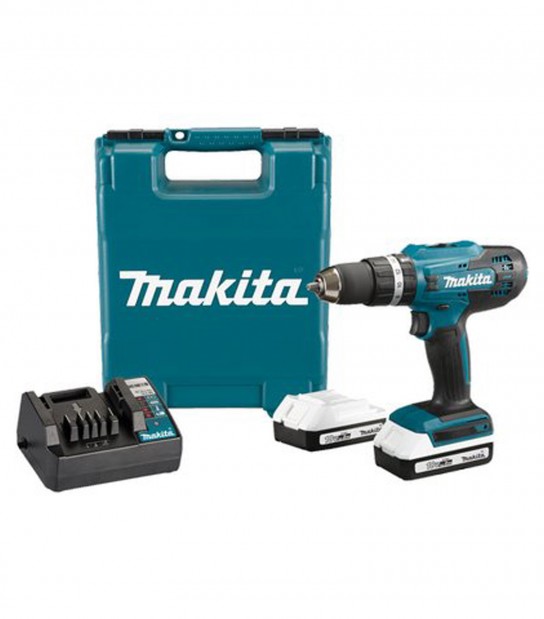 Trapano Avvitatore Percus Batteria Hp488D006 Makita Volt 18X2 Ah 2,0
